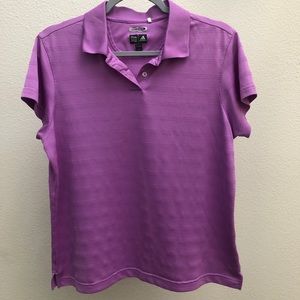 [ADIDAS] Climacool Purple Polo